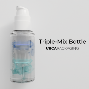 Unica's Triple-Mix Bottle: Effortless Dispensing for Multi-Formula Products